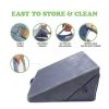 Sleeping Incline Cushion Adjustable Memory Foam Wedge Pillow Acid Reflux Flex Bed Wedge Pillow Circulation Leg Back Pain Support