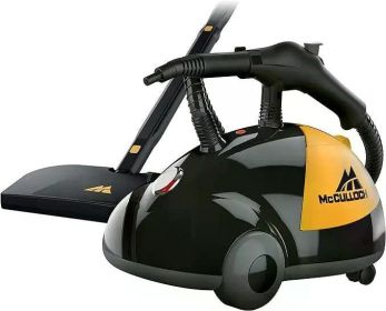 McCulloch MC1385 Deluxe Canister Steam Cleaner with 23 Accessories, Chemical-Free Pressurized Cleaning for Most Floors (Color: MC1275, Voltage (V): 110V)
