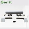 4.9FT/6FT/6.6FT Aluminium alloy brushed interior wood barn sliding door hardware hidden track with Decorative Cover