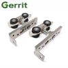 4.9FT/6FT/6.6FT Aluminium alloy brushed interior wood barn sliding door hardware hidden track with Decorative Cover