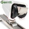 4.9FT/6FT/6.6FT Aluminium alloy brushed interior wood barn sliding door hardware hidden track with Decorative Cover
