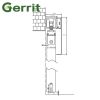 4.9FT/6FT/6.6FT Aluminium alloy brushed interior wood barn sliding door hardware hidden track with Decorative Cover